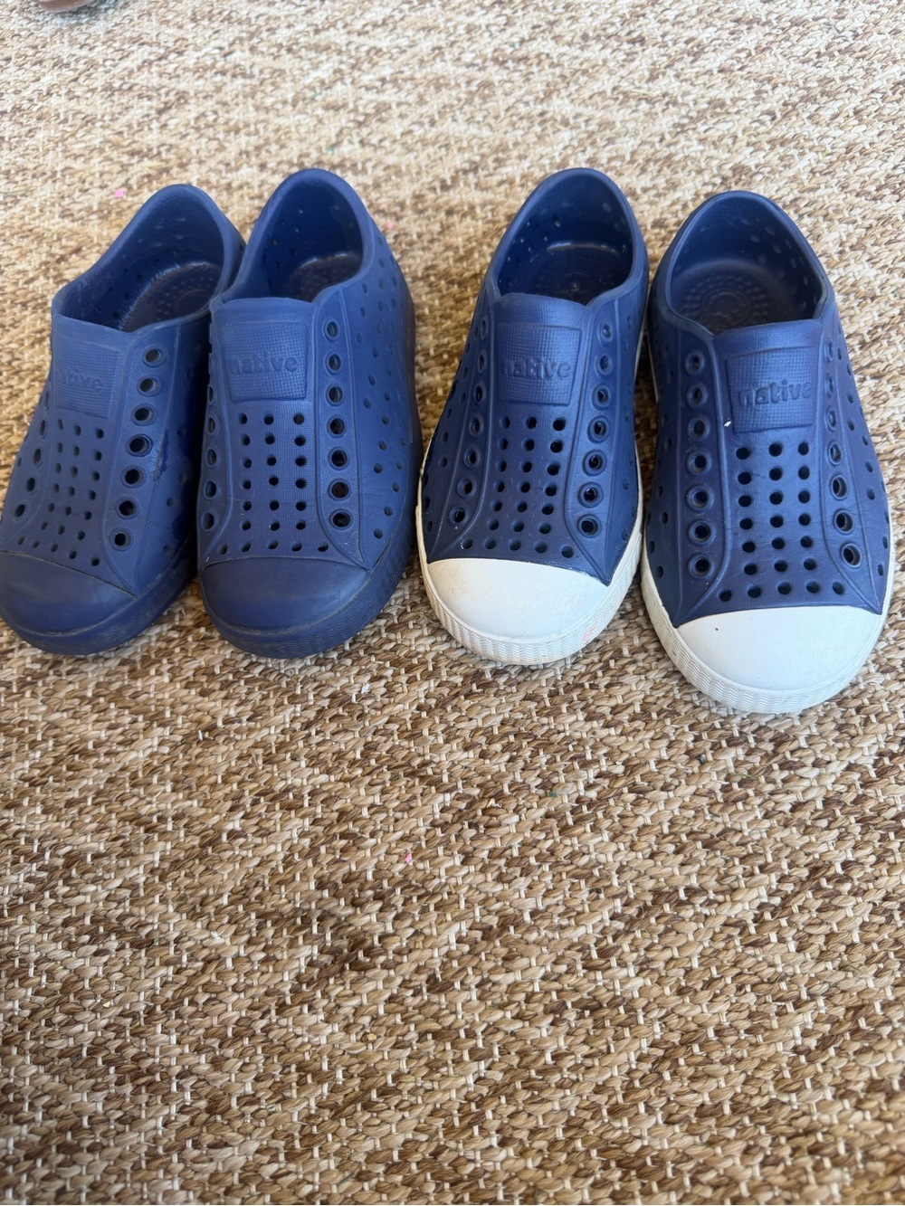 Lot Of 2 Native Shoes navy Size c8 Summer Water